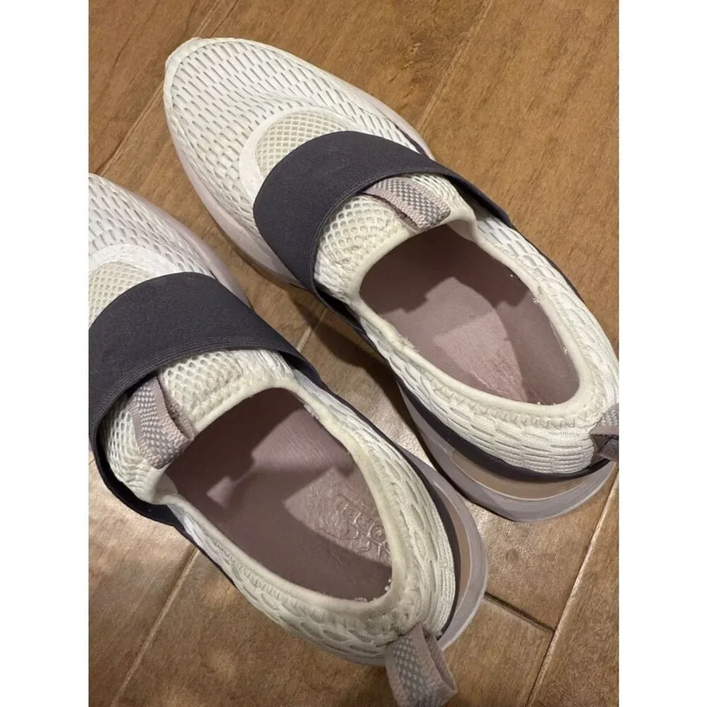 Sorel Slip-On Athletic Sneakers in Cream, Pink and Charcoal